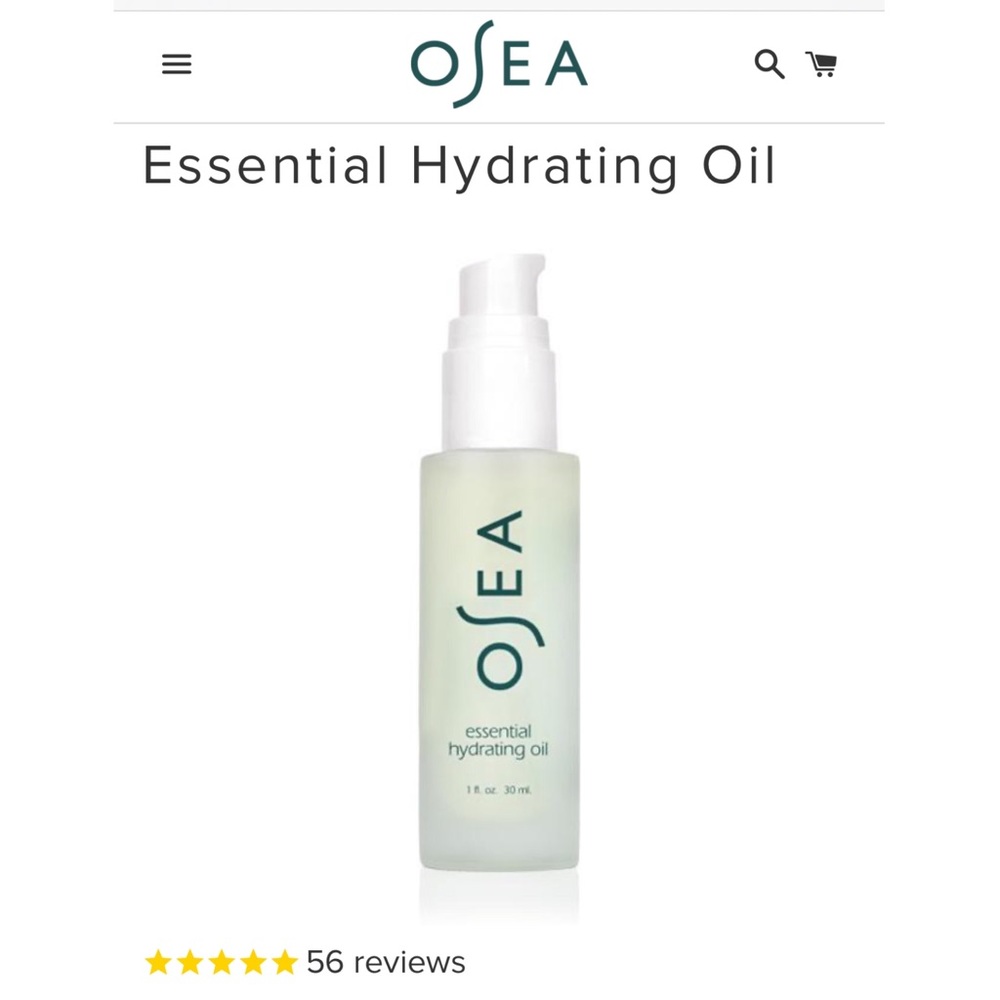 NEW OSEA Malibu Essential Hydrating Oil Face Skin
